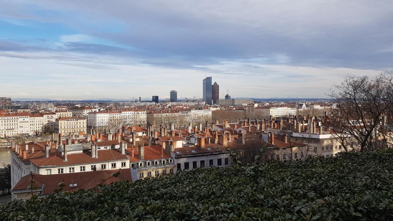 Charmant Appartement Style Canut Pentes Croix Rousse ลียง ภายนอก รูปภาพ